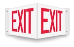 Exit Projecting Sign