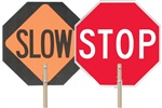 Safety Sign - Hand Held Stop/Slow  | HCL