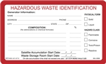 Satellite Accumulation Label | HCL Labels, Inc.