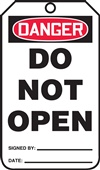 Danger Do Not Open