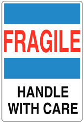 Fragile - Handle With Care Label | HCL Labels, Inc