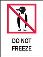 Do Not Freeze Shipping Labels | HCL Labels, Inc