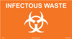 Infectious Waste Label