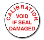 CalibratedVoid If Seal Damaged