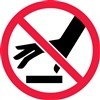 Do Not Touch Surface Safety Symbol