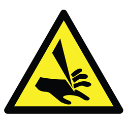 Cut Or Sever Hazard Safety Symbol