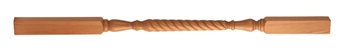 Ash Barley Twist 41mm Spindle 1100 x 41 x 41mm