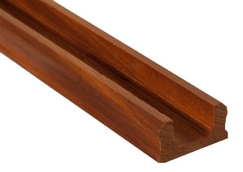 Solution Dark Hardwood Baserail 1.8mtr