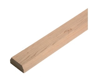 Hemlock Baserail 1.8mtr ungrooved