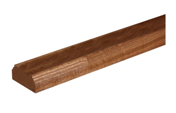 Dark Hardwood Baserail 2.4mtr ungrooved