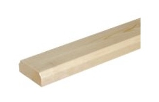 Pine Baserail 2.4mtr ungrooved