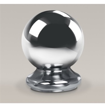 Chrome Ball Newel Cap 90mm