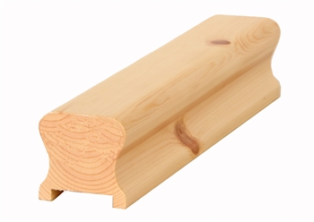 Pine HDR Handrail 1.2mtr 41mm groove with infill