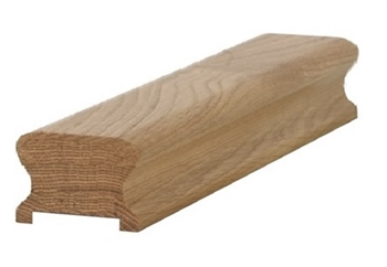Oak HDR Handrail 3.6mtr 55mm groove with infill