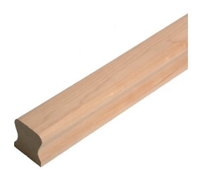 Hemlock HDR Handrail 3.6mtr ungrooved