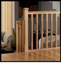 Oak 35mm Stop Chamfer Stair and Landing Balustrade Kit With Infil