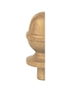 Oak Acorn Newel Half Cap 90mm