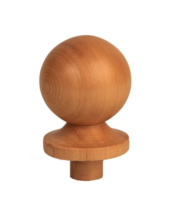 Hemlock Ball Newel Cap 90mm