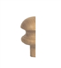 Oak Mushroom Newel Half Cap 90mm