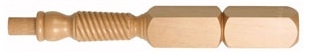 Hemlock Twist Newel Post 415mm Head