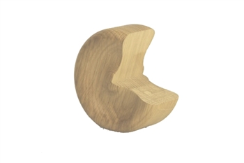 Oak Handrail End Scroll