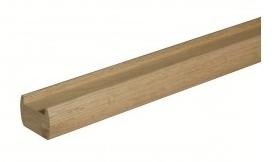 Oak Slender 2.4mtr Baserail