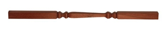 Dark Hardwood Provincial 41mm Spindle 1100 x 41 x 41mm