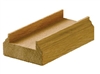 Oak Pre-Finished TB Baserail 3.0mtr 32mm groove with infill