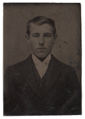 Tiny Tintype Portrait