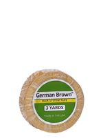 German Brown 3/4" x 3yds - Hair Tape Adhesive -- Walker Tape