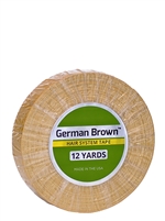 German Brown 3/4" x 12yds - Hair Tape Adhesive -- Walker Tape