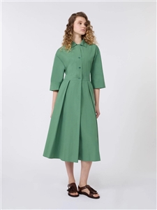MaxMara Weekend WKDPADANA green midi shirt dress MaxMara Weekend WKDPADANA green midi shirt dress