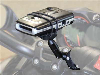 Motorcycle Radar Detector Motorcycle Handlebar Mount Kit with 3 inch extension
