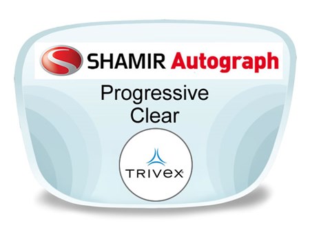 Shamir Autograph 2 Digital (HD) Progressive Trivex Prescription Eyeglass Lenses