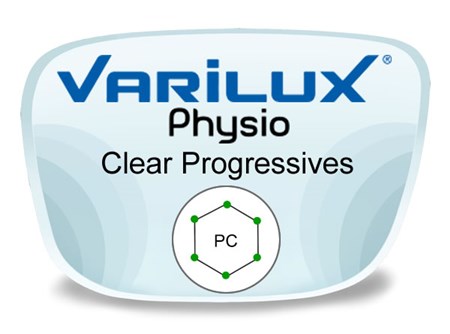 Varilux Physio Progressive (no-line) Polycarbonate Prescription Eyeglass Lenses