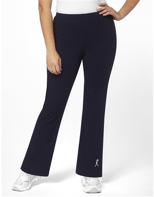Plus Size Yoga Pants - Navy