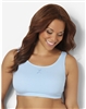 Plus Size Sports Bra - Powder Blue