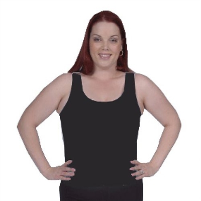 Plus Size Cami Bra - Black