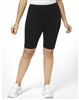 Plus Size Bike Shorts - Black