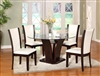 Camelia Dining Set White CM1210-54-WH