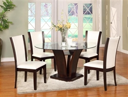 Camelia Dining Set White CM1210-54-WH