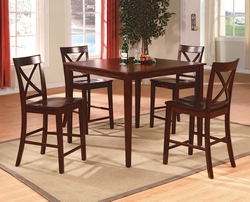 Theodore 5-PK Counter Height Table CM2753Set-N