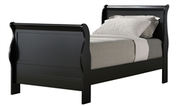 Louis Philip Full Bed Black CM3790F
