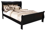 Louis Philip Queen Bed Black CM3790K