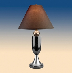 Henna Table Lamp CM6261T-BK