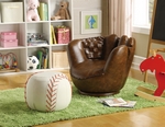 Baseball Glove Chair & Ottoman CM7005