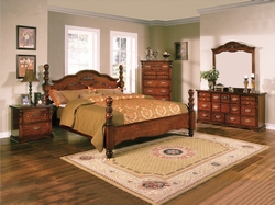 Dark Pine Bedroom Suite CMB5950 New HB