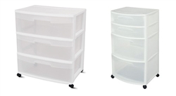Stackable Plastic Drawers
