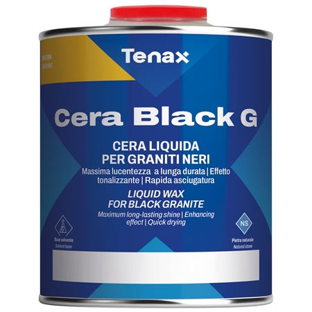 Tenax Cera Black G Black Granite Treatment 1 Quart Part # 1MUNI2