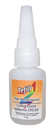 Tenax Tefill 1 Water Thin Viscosity Cyonacrylate 1 oz Part # 1tefill1